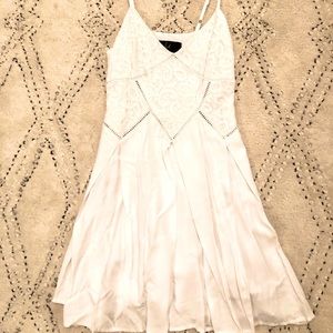 White Jack by BB Dakota Skater Dress Size S